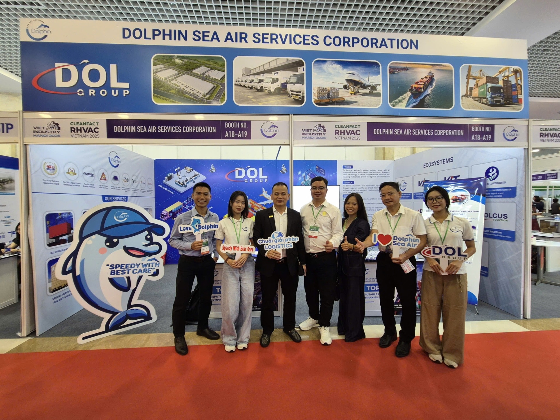 HANOIBA tham dự Lễ khai mạc Viet Industry - Cleanfact & RHVAC Vietnam 2025