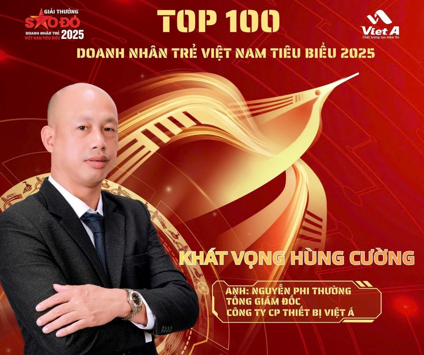 CẢM ƠN NHÀ ĐỒNG TÀI TRỢ ĐẠI HỘI ĐẠI BIỂU HỘI DOANH NGHIỆP TRẺ HÀ NỘI LẦN THỨ IX, NHIỆM KỲ 2026 - 2031: CÔNG TY CỔ PHẦN THIẾT BỊ VIỆT Á
