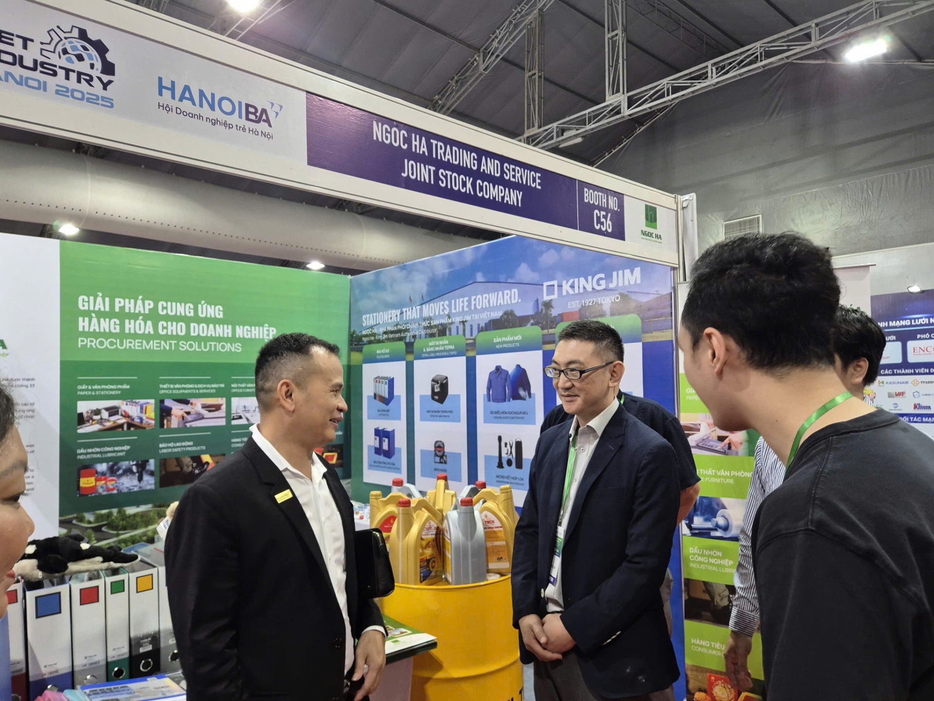 HANOIBA tham dự Lễ khai mạc Viet Industry - Cleanfact & RHVAC Vietnam 2025