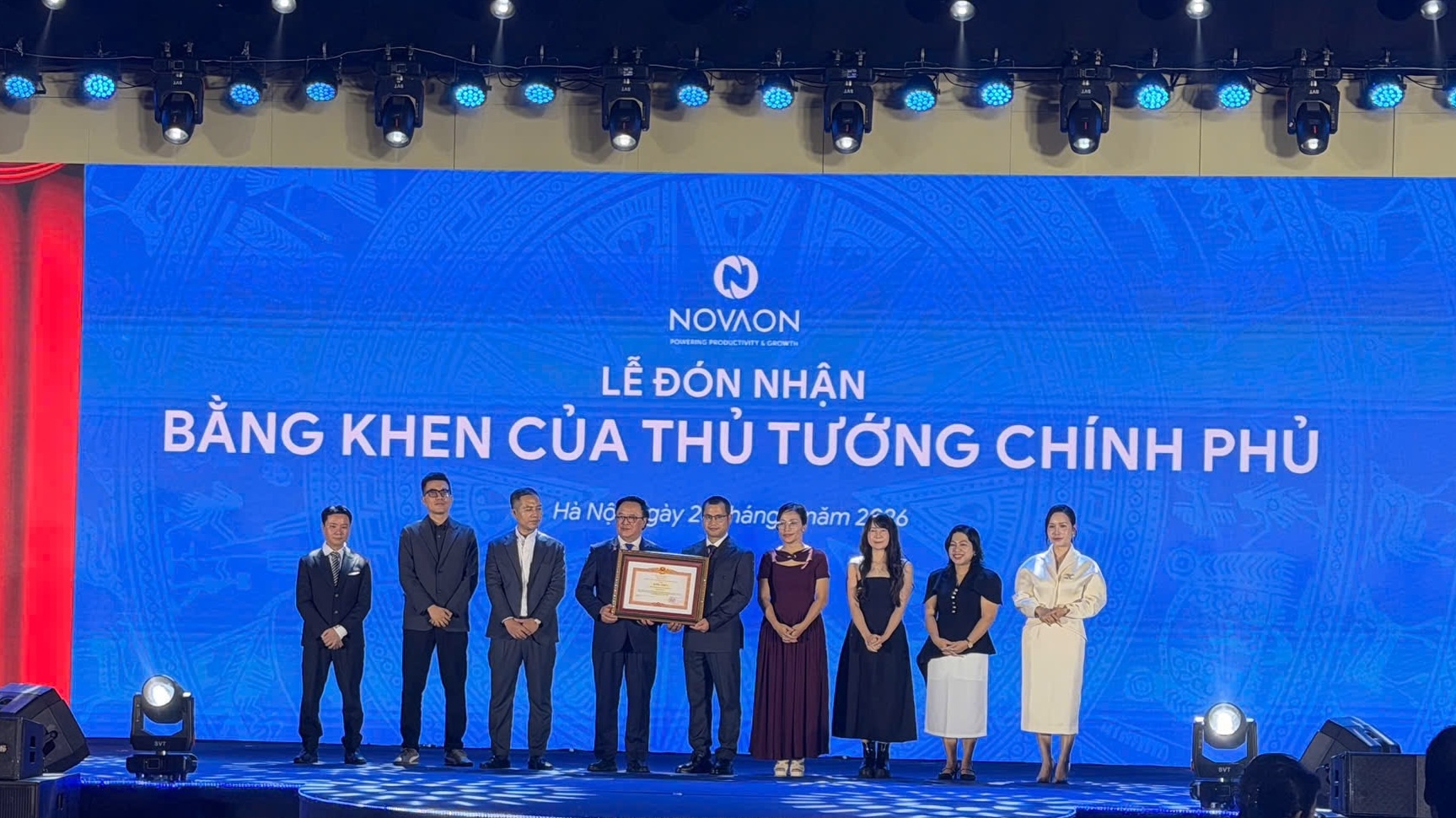 HANOIBA CHÚC MỪNG NOVAON TRÒN 20 NĂM KIẾN TẠO - VƯƠN TẦM