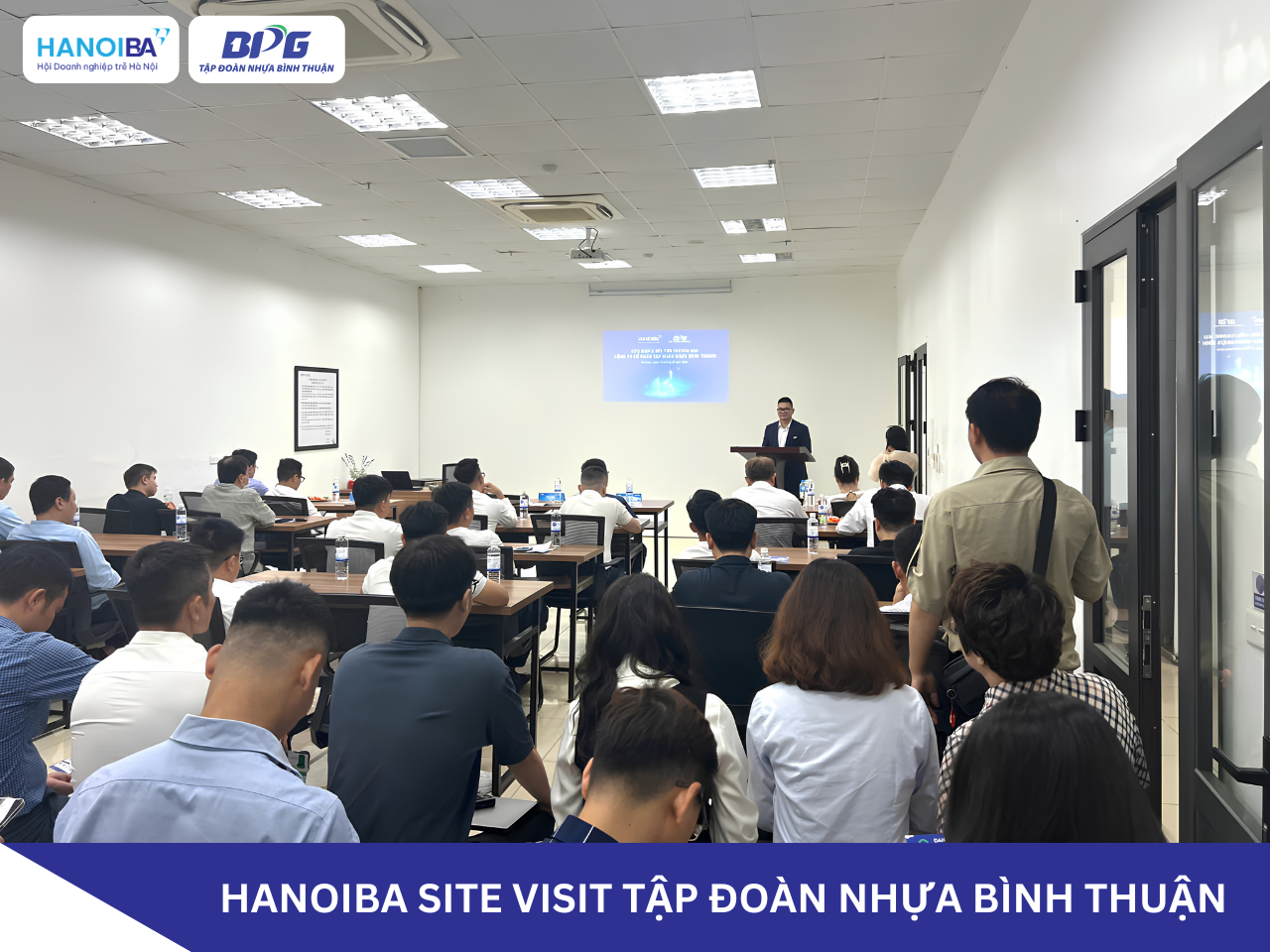 HANOIBA SITE VISIT & XÚC TIẾN THƯƠNG MẠI TẠI TẬP ĐOÀN NHỰA BÌNH THUẬN
