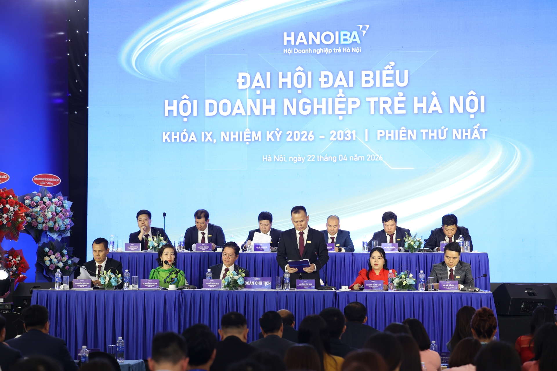 ĐẠI HỘI HỘI DOANH NGHIỆP TRẺ HÀ NỘI KHÓA IX PHIÊN THỨ NHẤT