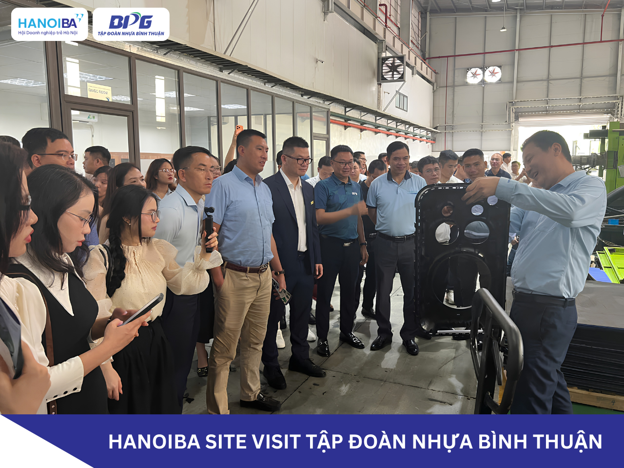 HANOIBA SITE VISIT & XÚC TIẾN THƯƠNG MẠI TẠI TẬP ĐOÀN NHỰA BÌNH THUẬN