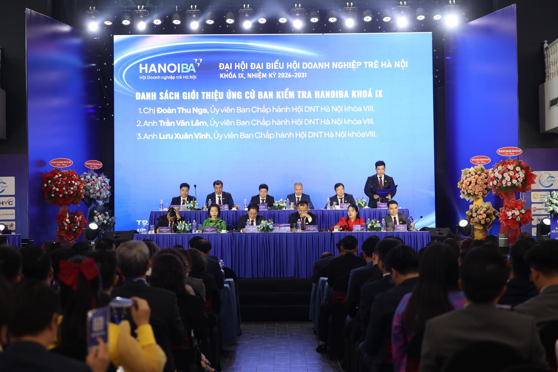 ĐẠI HỘI HỘI DOANH NGHIỆP TRẺ HÀ NỘI KHÓA IX PHIÊN THỨ NHẤT