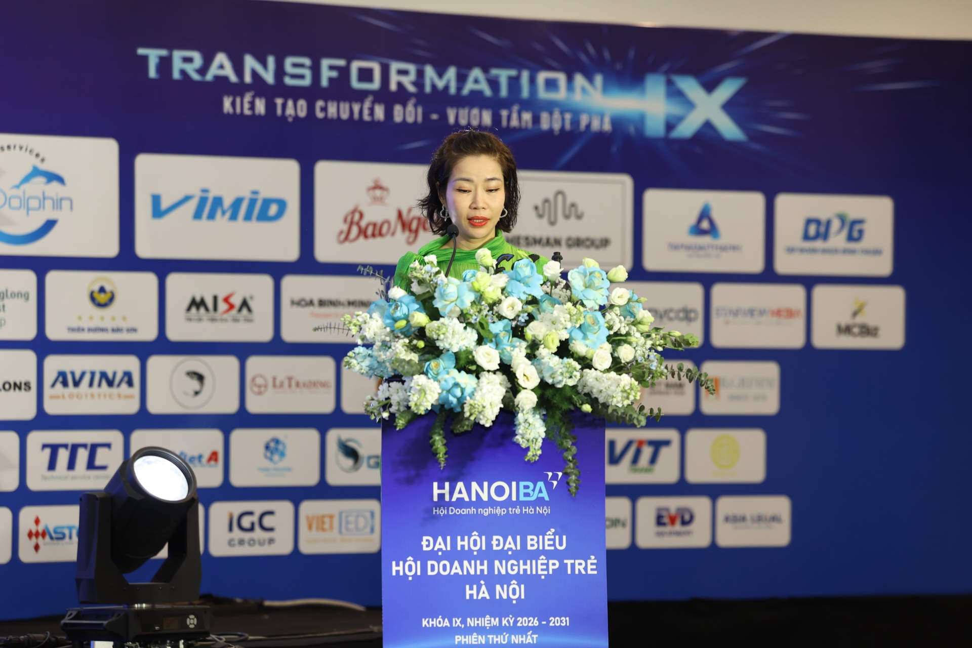 ĐẠI HỘI HỘI DOANH NGHIỆP TRẺ HÀ NỘI KHÓA IX PHIÊN THỨ NHẤT
