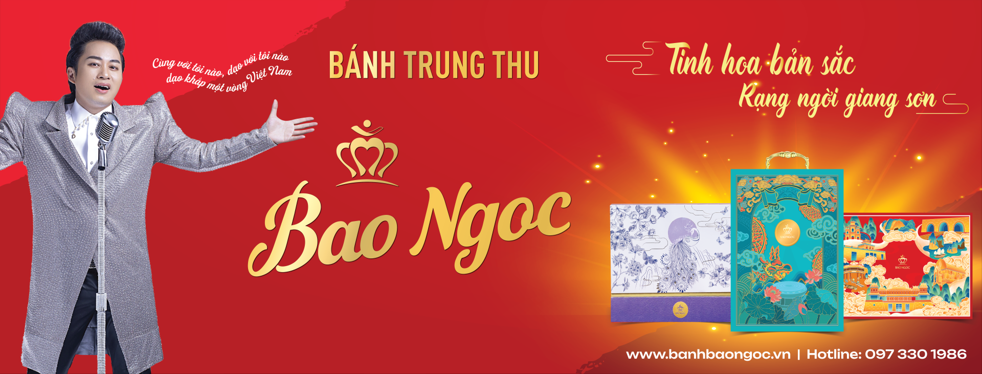 TINH HOA BẢN SẮC RẠNG NGỜI GIANG SƠN - BỘ SƯU TẬP BÁNH TRUNG THU ĐẾN TỪ BẢO NGỌC