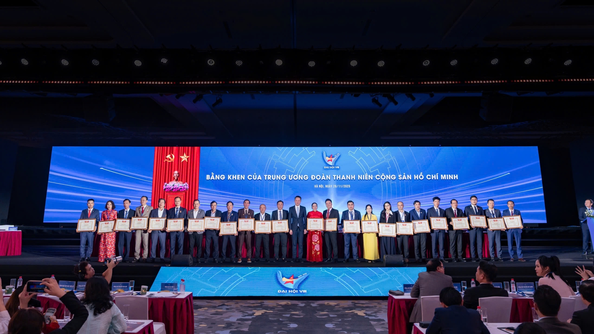 CHÚC MỪNG ĐẠI HỘI ĐẠI BIỂU TOÀN QUỐC HỘI DOANH NHÂN TRẺ VIỆT NAM, LẦN VIII, NHIỆM KỲ 2025 - 2030