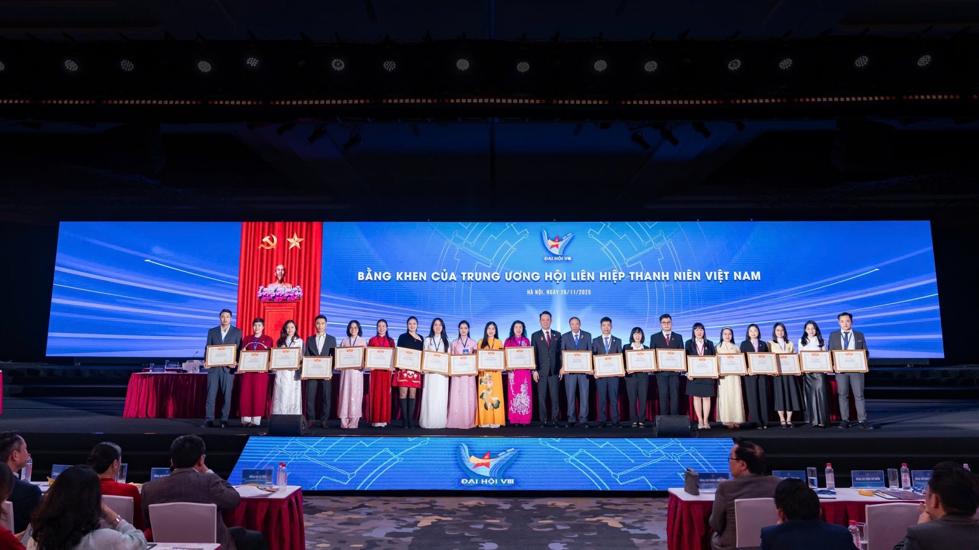 CHÚC MỪNG ĐẠI HỘI ĐẠI BIỂU TOÀN QUỐC HỘI DOANH NHÂN TRẺ VIỆT NAM, LẦN VIII, NHIỆM KỲ 2025 - 2030