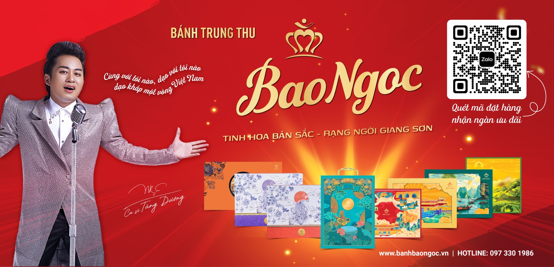 TINH HOA BẢN SẮC RẠNG NGỜI GIANG SƠN - BỘ SƯU TẬP BÁNH TRUNG THU ĐẾN TỪ BẢO NGỌC