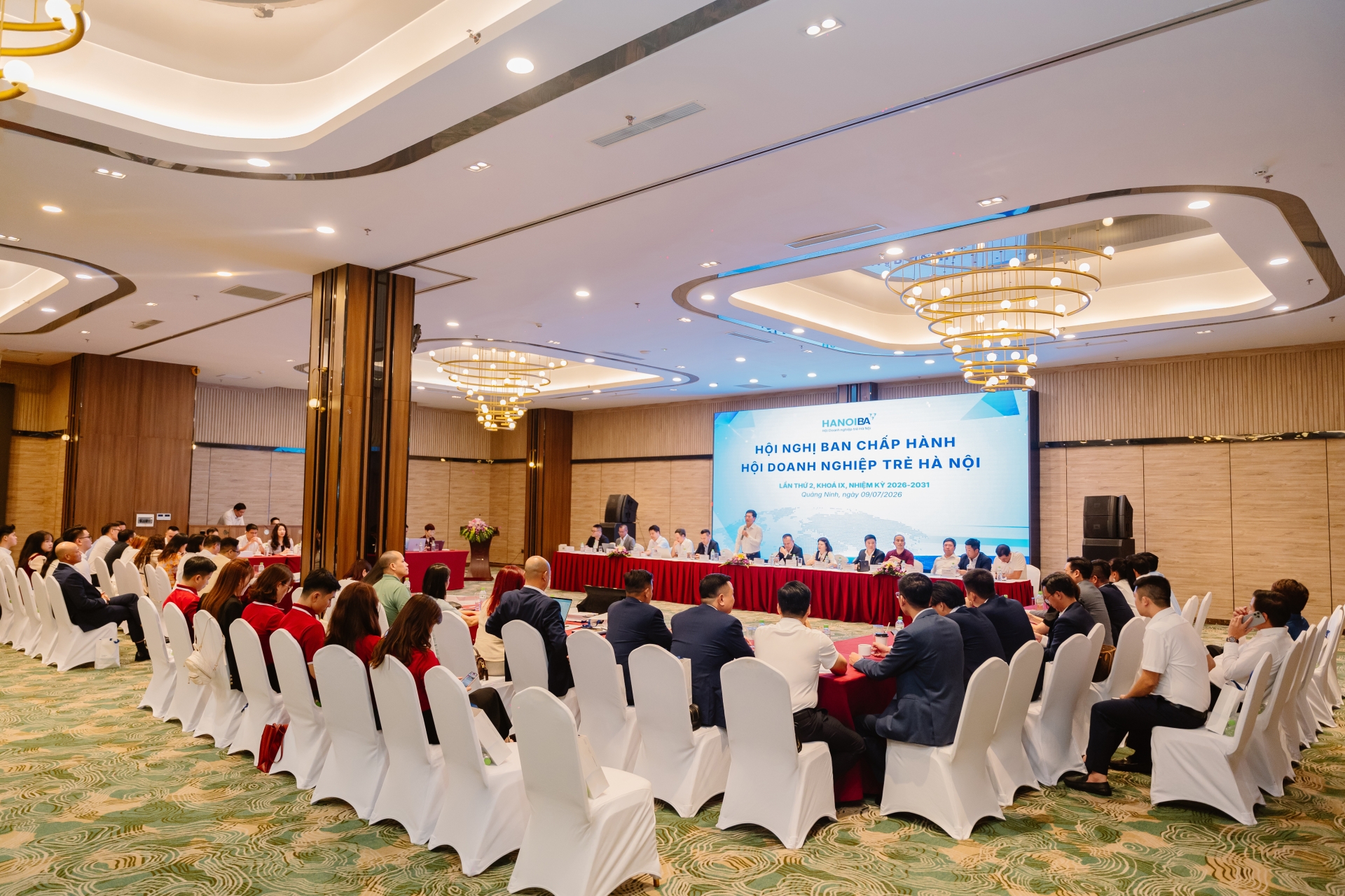 HANOIBA TỔ CHỨC HỘI NGHỊ BAN CHẤP HÀNH LẦN 2, KHÓA IX