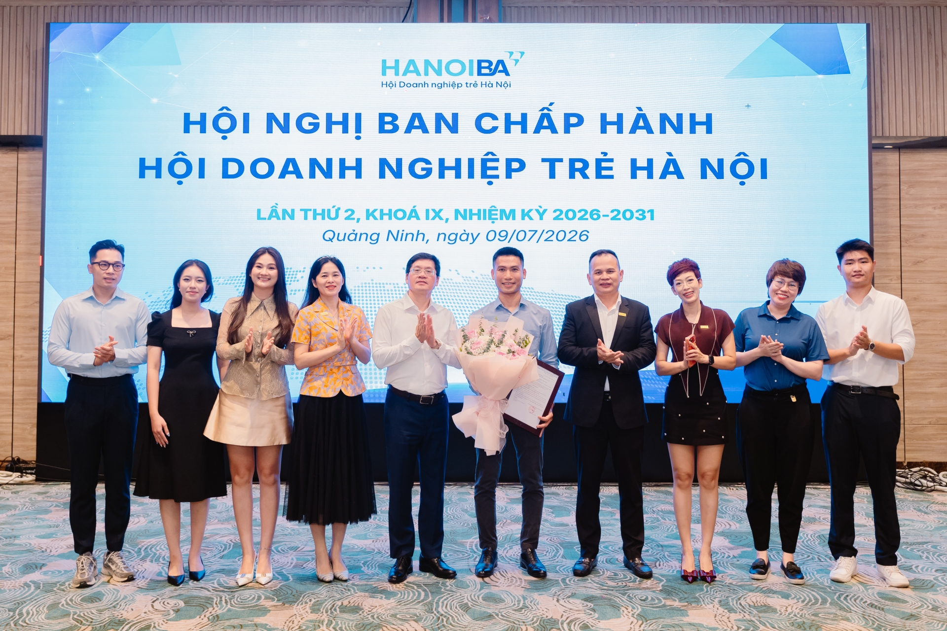 HANOIBA TỔ CHỨC HỘI NGHỊ BAN CHẤP HÀNH LẦN 2, KHÓA IX