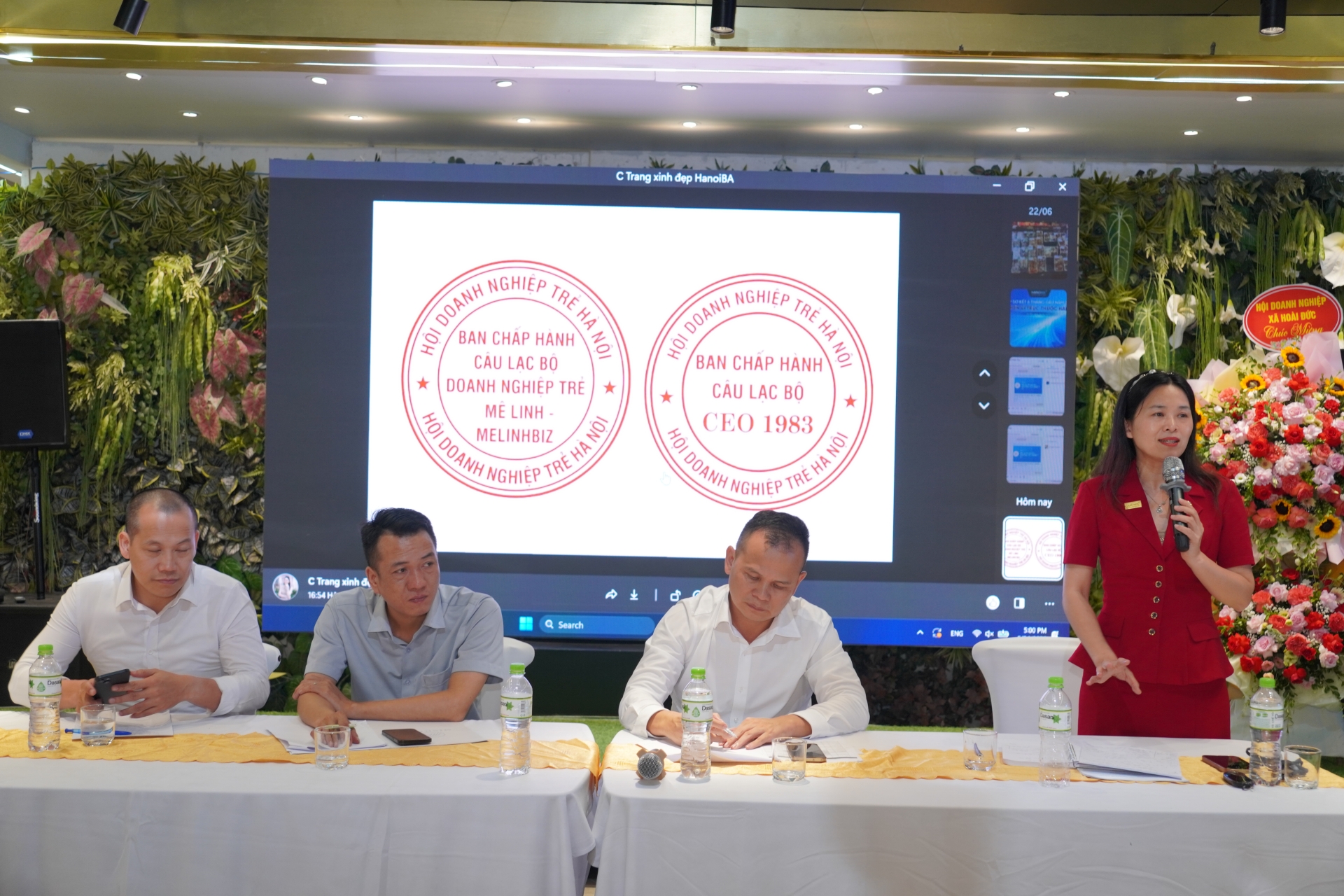 HANOIBA TỔ CHỨC HỘI NGHỊ SƠ KẾT HOẠT ĐỘNG 6 THÁNG ĐẦU NĂM 2026 CÁC ĐƠN VỊ TRỰC THUỘC