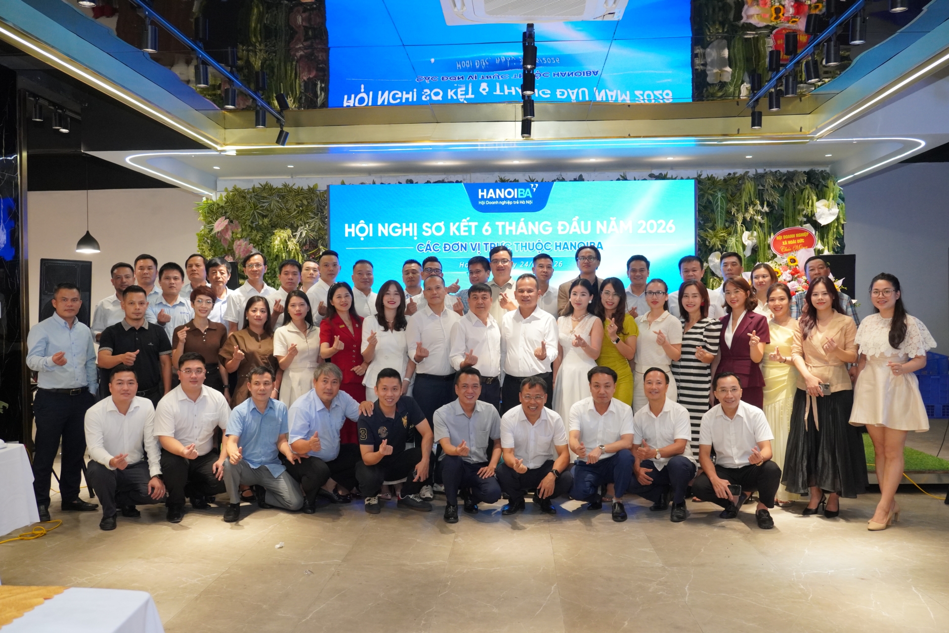 HANOIBA TỔ CHỨC HỘI NGHỊ SƠ KẾT HOẠT ĐỘNG 6 THÁNG ĐẦU NĂM 2026 CÁC ĐƠN VỊ TRỰC THUỘC