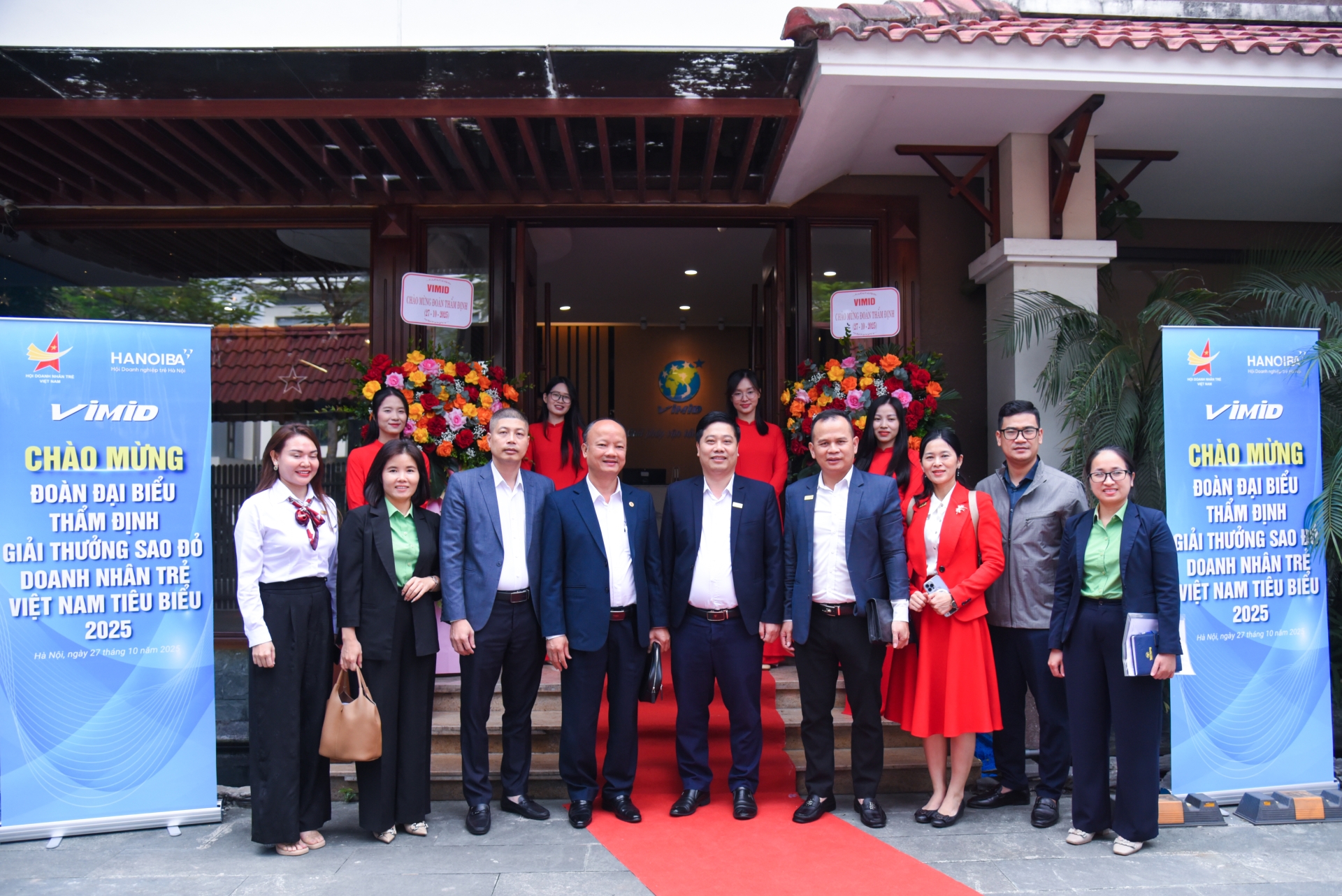 HỘI DOANH NGHIỆP TRẺ HÀ NỘI THAM GIA THẨM ĐỊNH GIẢI THƯỞNG SAO ĐỎ - DOANH NHÂN TRẺ VIỆT NAM TIÊU BIỂU 2025