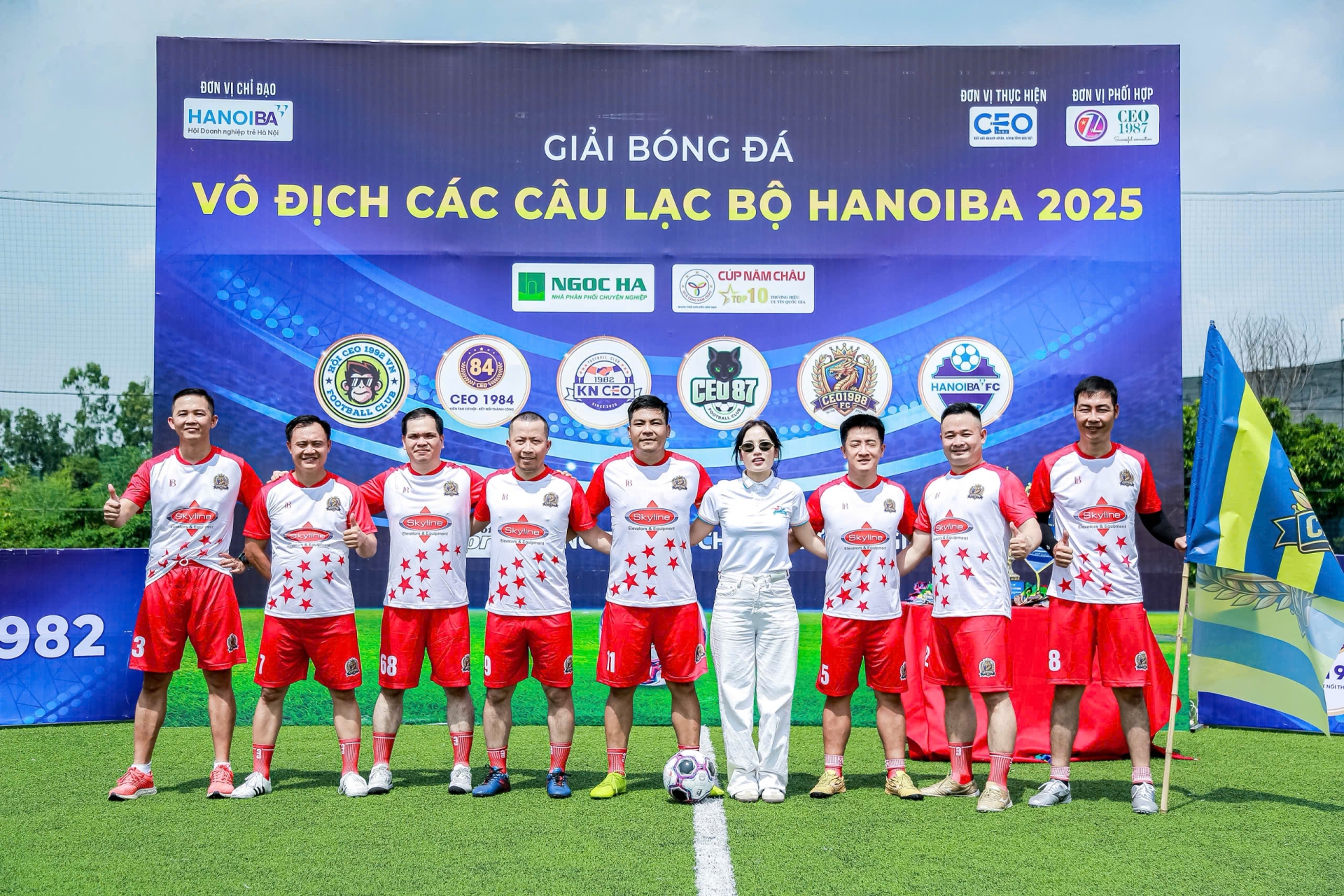 KHAI MẠC THÀNH CÔNG GIẢI BÓNG ĐÁ VÔ ĐỊCH CÁC CLB HANOIBA 2025