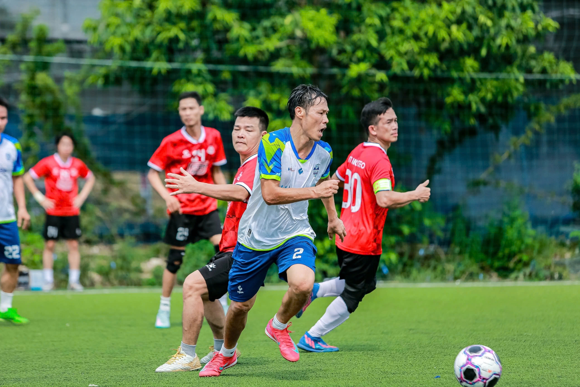 KHAI MẠC THÀNH CÔNG GIẢI BÓNG ĐÁ VÔ ĐỊCH CÁC CLB HANOIBA 2025