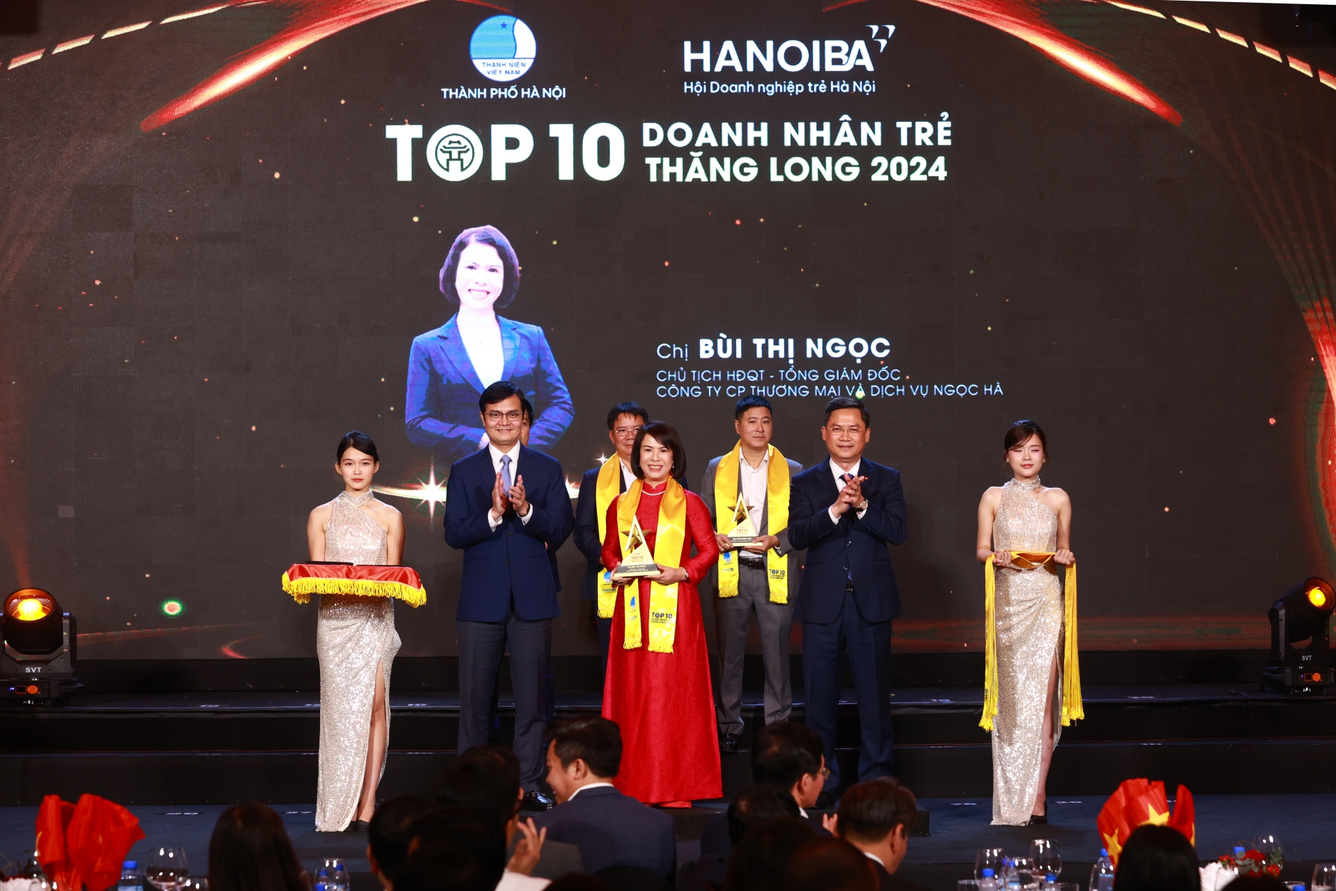 GIẢI THƯỞNG DOANH NHÂN TRẺ THĂNG LONG - TUYÊN DƯƠNG DOANH NHÂN TRẺ THỦ ĐÔ TIÊU BIỂU 2024