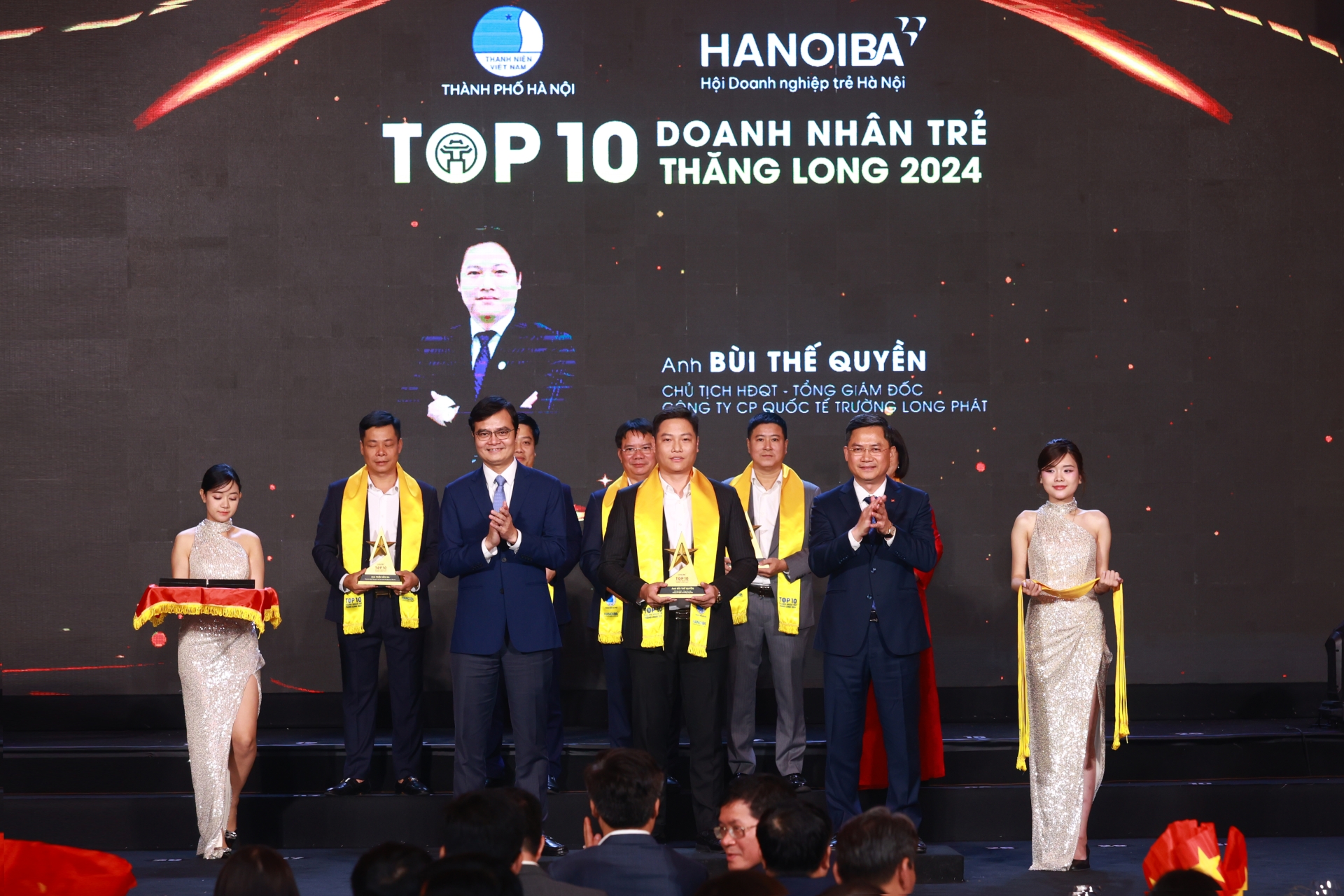 GIẢI THƯỞNG DOANH NHÂN TRẺ THĂNG LONG - TUYÊN DƯƠNG DOANH NHÂN TRẺ THỦ ĐÔ TIÊU BIỂU 2024