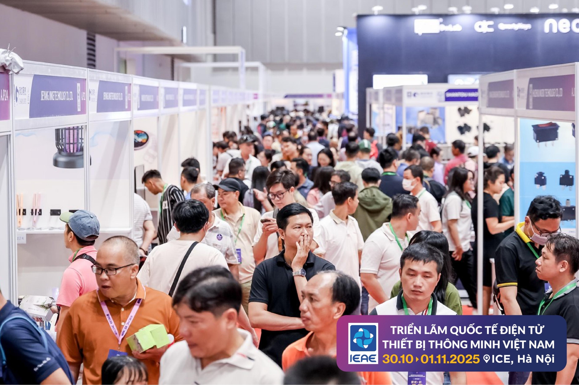 TRIỂN LÃM QUỐC TẾ ĐIỆN TỬ & THIẾT BỊ THÔNG MINH  VIỆT NAM 2025 (IEAE)