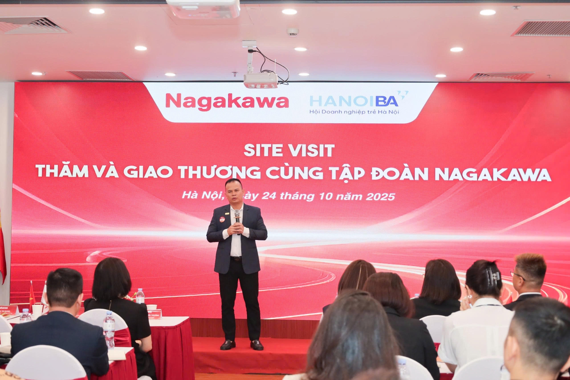 TIN XÚC TIẾN THƯƠNG MẠI: SITE VISIT - THĂM VÀ GIAO THƯƠNG CÙNG TẬP ĐOÀN NAGAKAWA