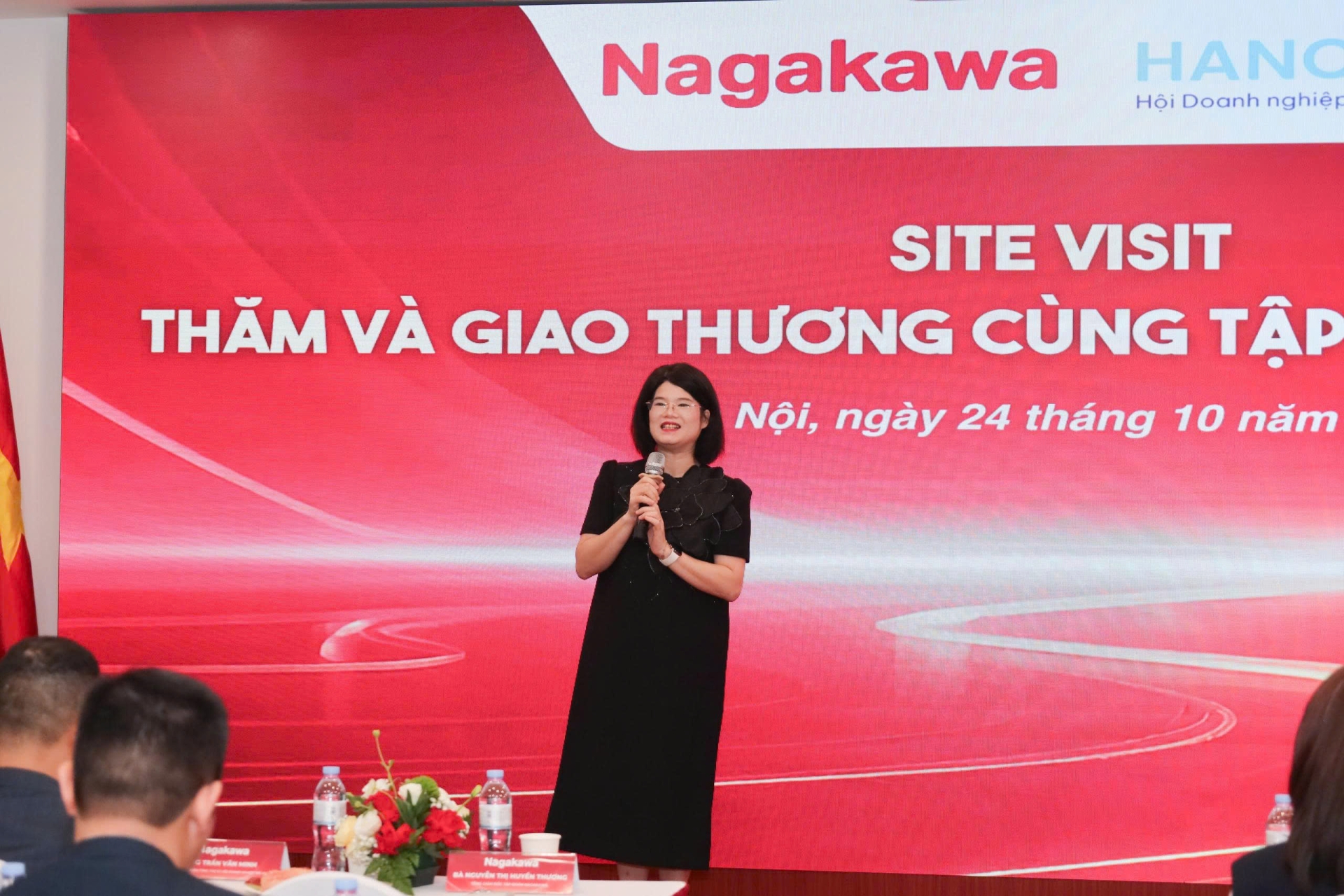 TIN XÚC TIẾN THƯƠNG MẠI: SITE VISIT - THĂM VÀ GIAO THƯƠNG CÙNG TẬP ĐOÀN NAGAKAWA