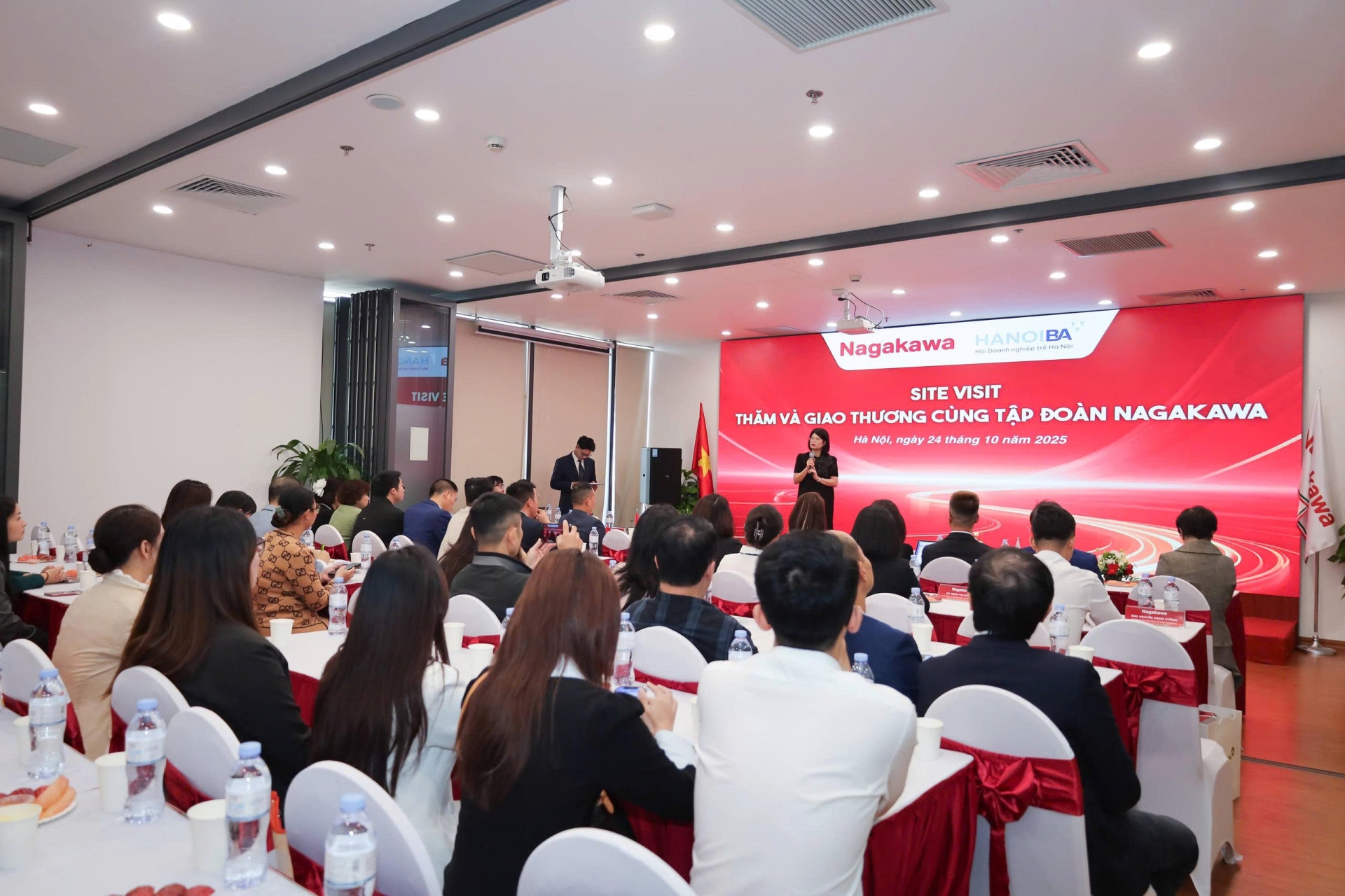 TIN XÚC TIẾN THƯƠNG MẠI: SITE VISIT - THĂM VÀ GIAO THƯƠNG CÙNG TẬP ĐOÀN NAGAKAWA