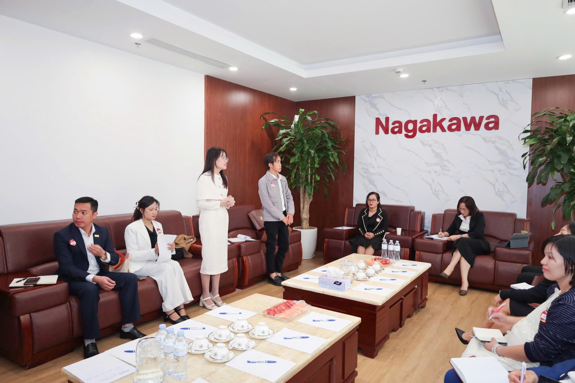 TIN XÚC TIẾN THƯƠNG MẠI: SITE VISIT - THĂM VÀ GIAO THƯƠNG CÙNG TẬP ĐOÀN NAGAKAWA
