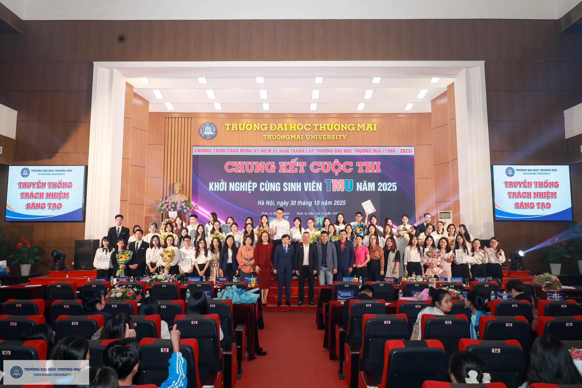 HANOIBA đồng hành cùng Chung kết Cuộc thi “Khởi nghiệp cùng sinh viên TMU 2025”