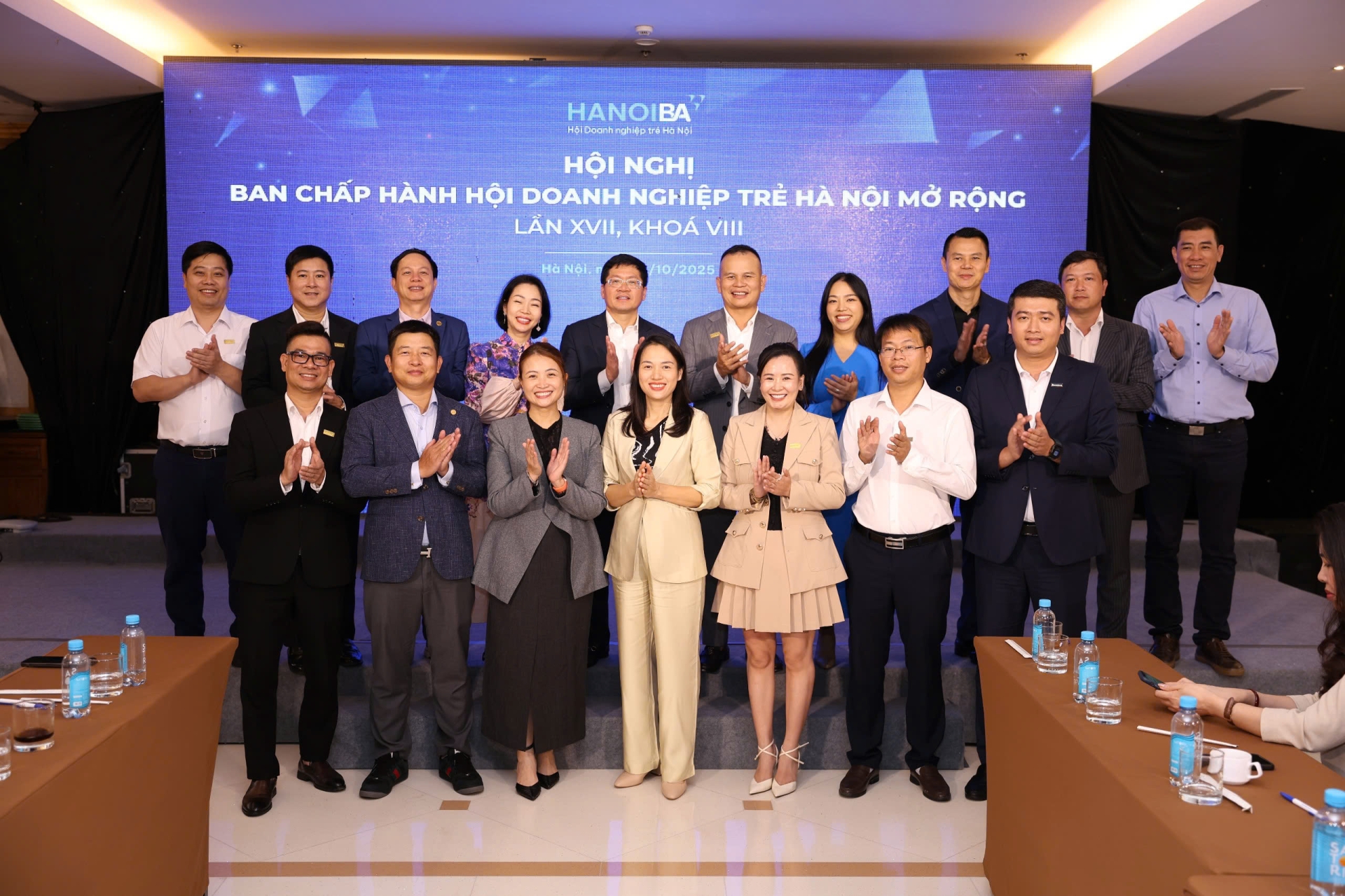 HỘI DOANH NGHIỆP TRẺ HÀ NỘI TỔ CHỨC THÀNH CÔNG HỘI NGHỊ BAN CHẤP HÀNH MỞ RỘNG LẦN THỨ XVII, KHOÁ VIII