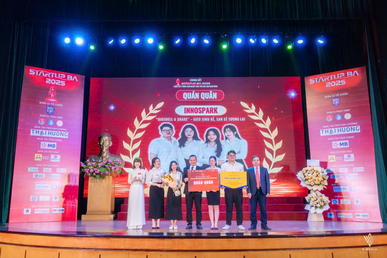 HANOIBA - ĐƠN VỊ BẢO TRỢ CHUYÊN MÔN CUỘC THI “Ý TƯỞNG KHỞI NGHIỆP SINH VIÊN HỌC VIỆN NGÂN HÀNG - STARTUP BA 2025”