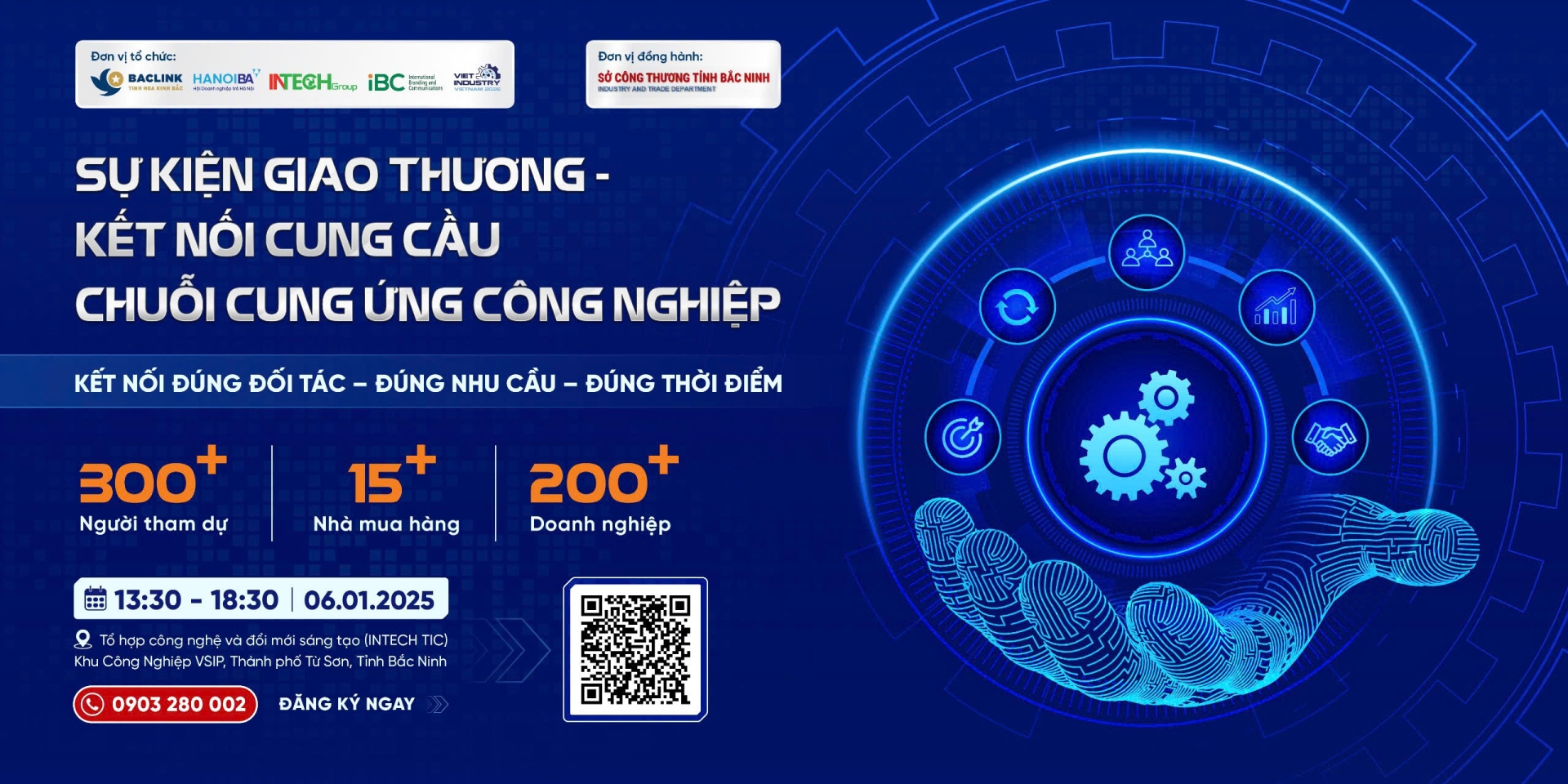 HỘI DOANH NGHIỆP TRẺ HÀ NỘI (HANOIBA) ĐỒNG TỔ CHỨC SỰ KIỆN GIAO THƯƠNG - KẾT NỐI CUNG CẦU CHUỖI CUNG ỨNG CÔNG NGHIỆP 2026