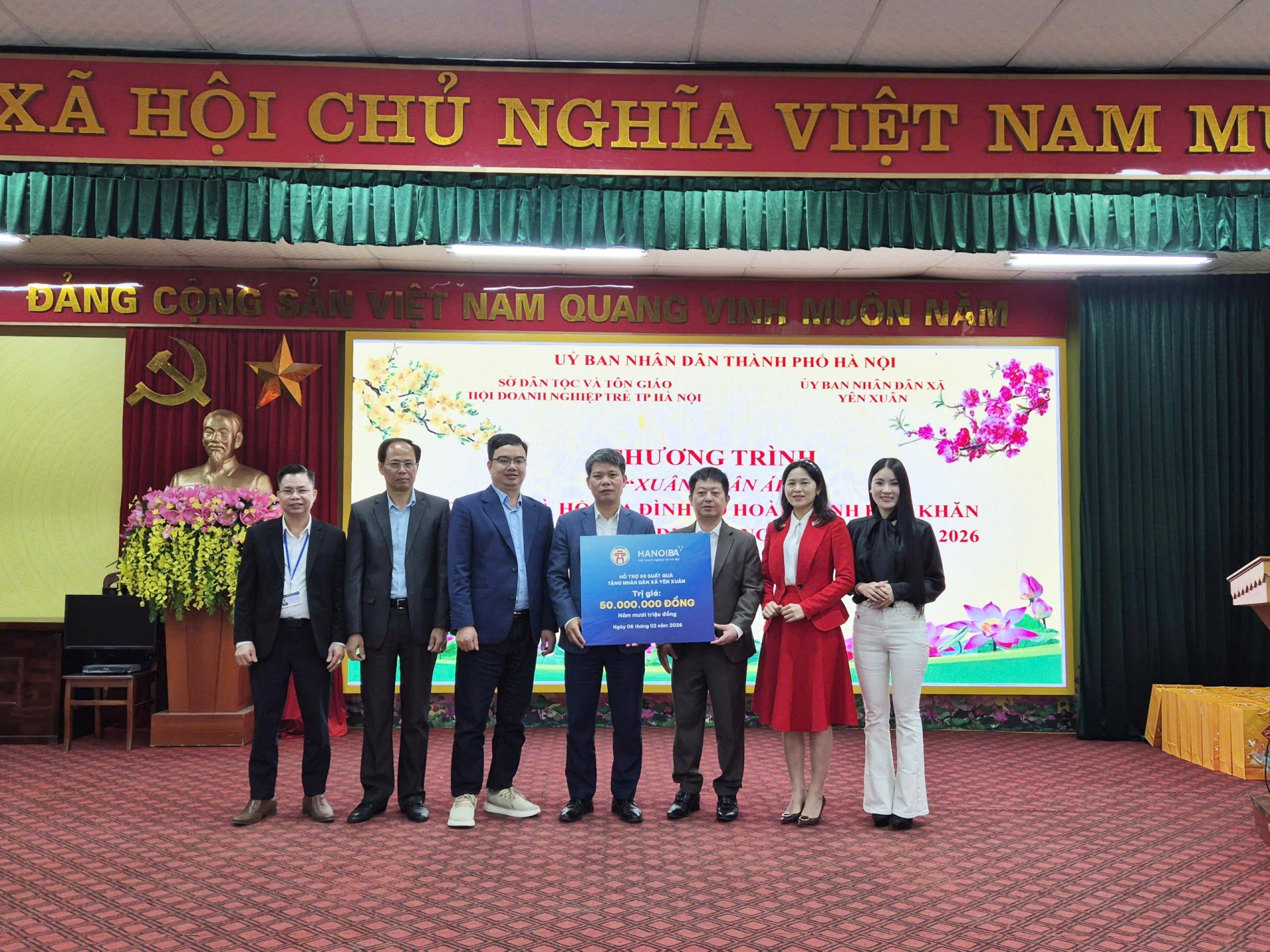 HANOIBA LAN TỎA YÊU THƯƠNG QUA CÁC CHƯƠNG TRÌNH XUÂN NHÂN ÁI – XUÂN TÌNH NGUYỆN 2026