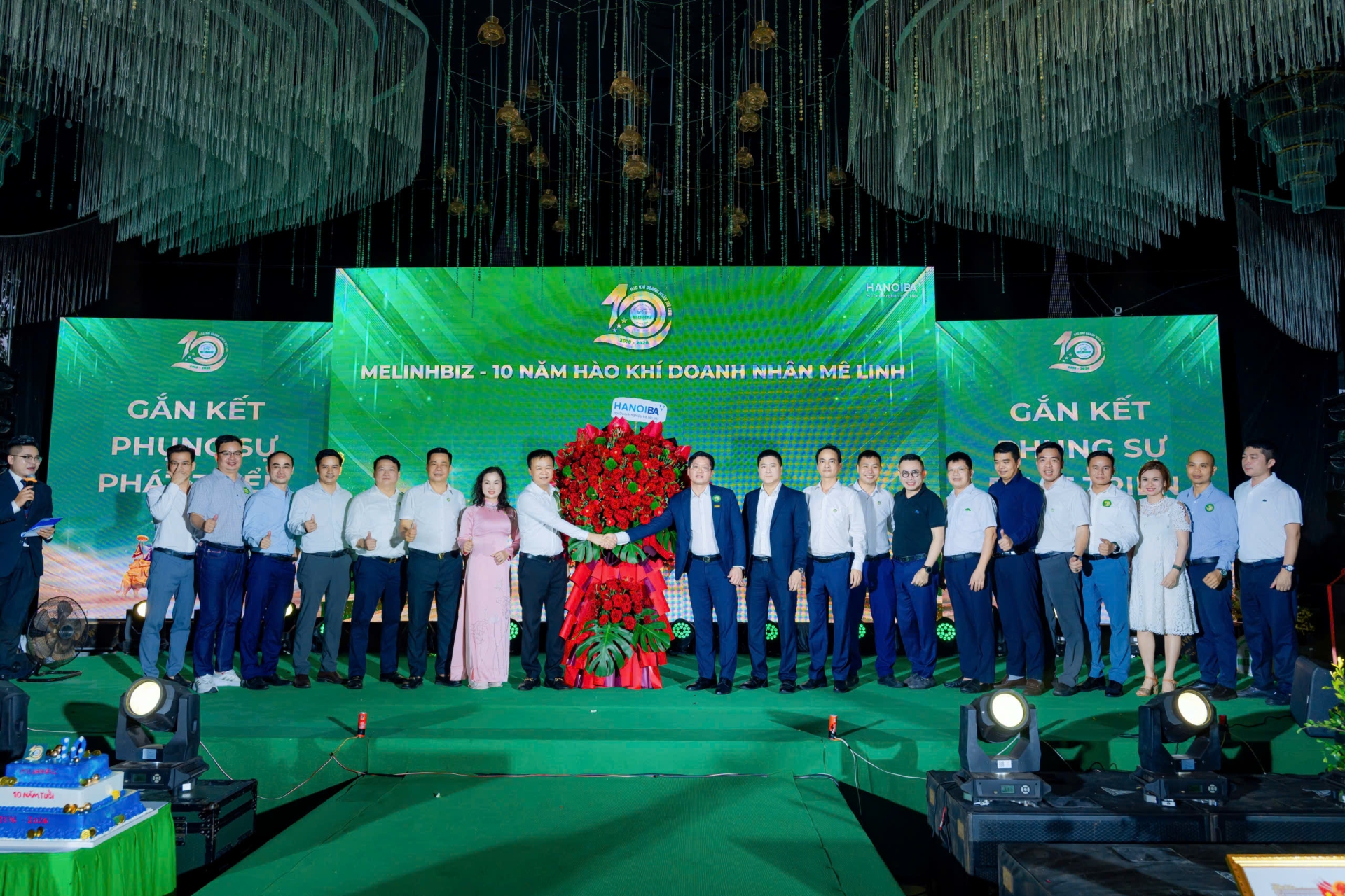 HANOIBA CHÚC MỪNG KỶ NIỆM 10 NĂM THÀNH LẬP CLB MELINHBIZ