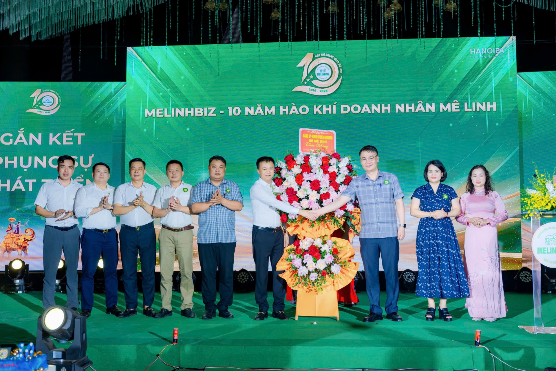 HANOIBA CHÚC MỪNG KỶ NIỆM 10 NĂM THÀNH LẬP CLB MELINHBIZ