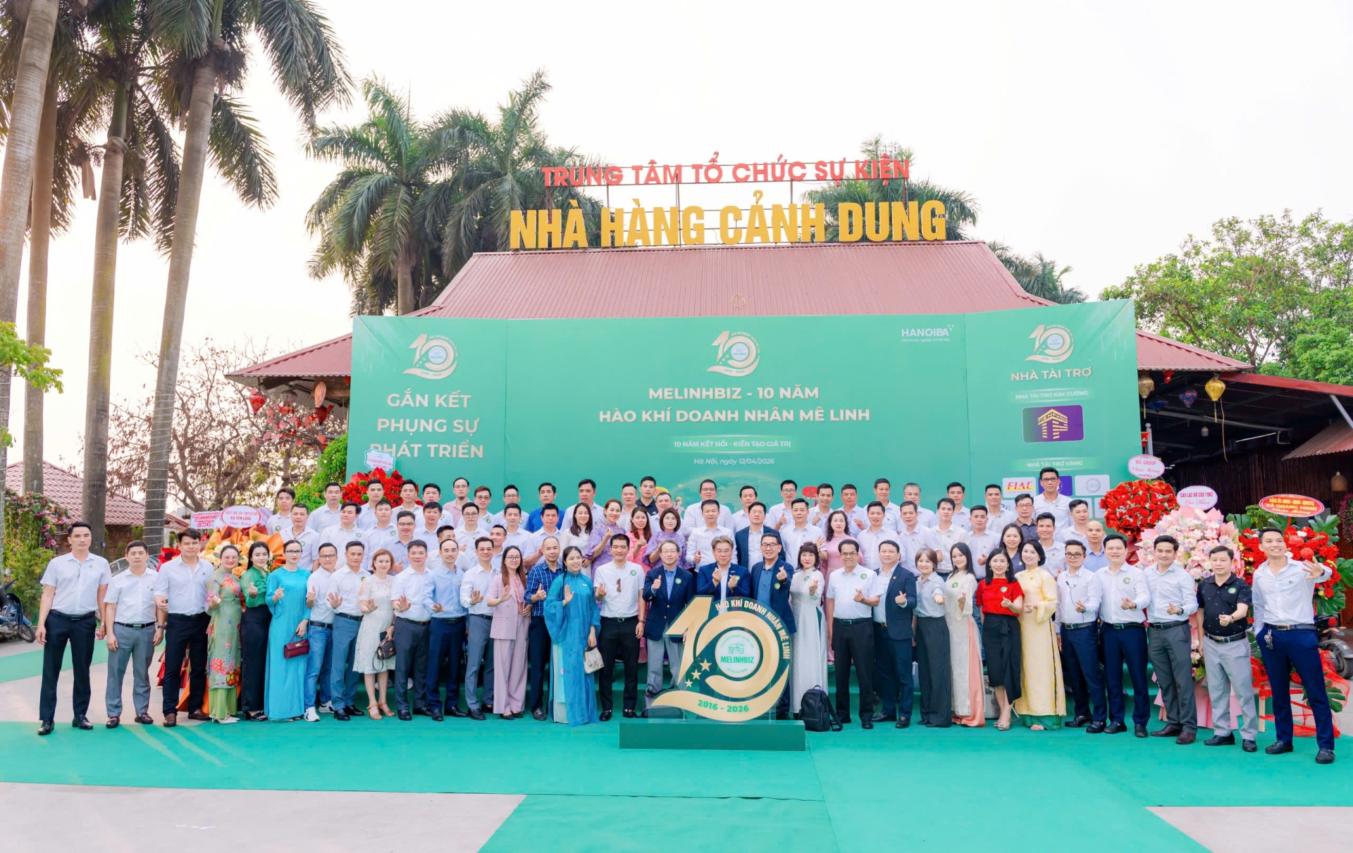 HANOIBA CHÚC MỪNG KỶ NIỆM 10 NĂM THÀNH LẬP CLB MELINHBIZ