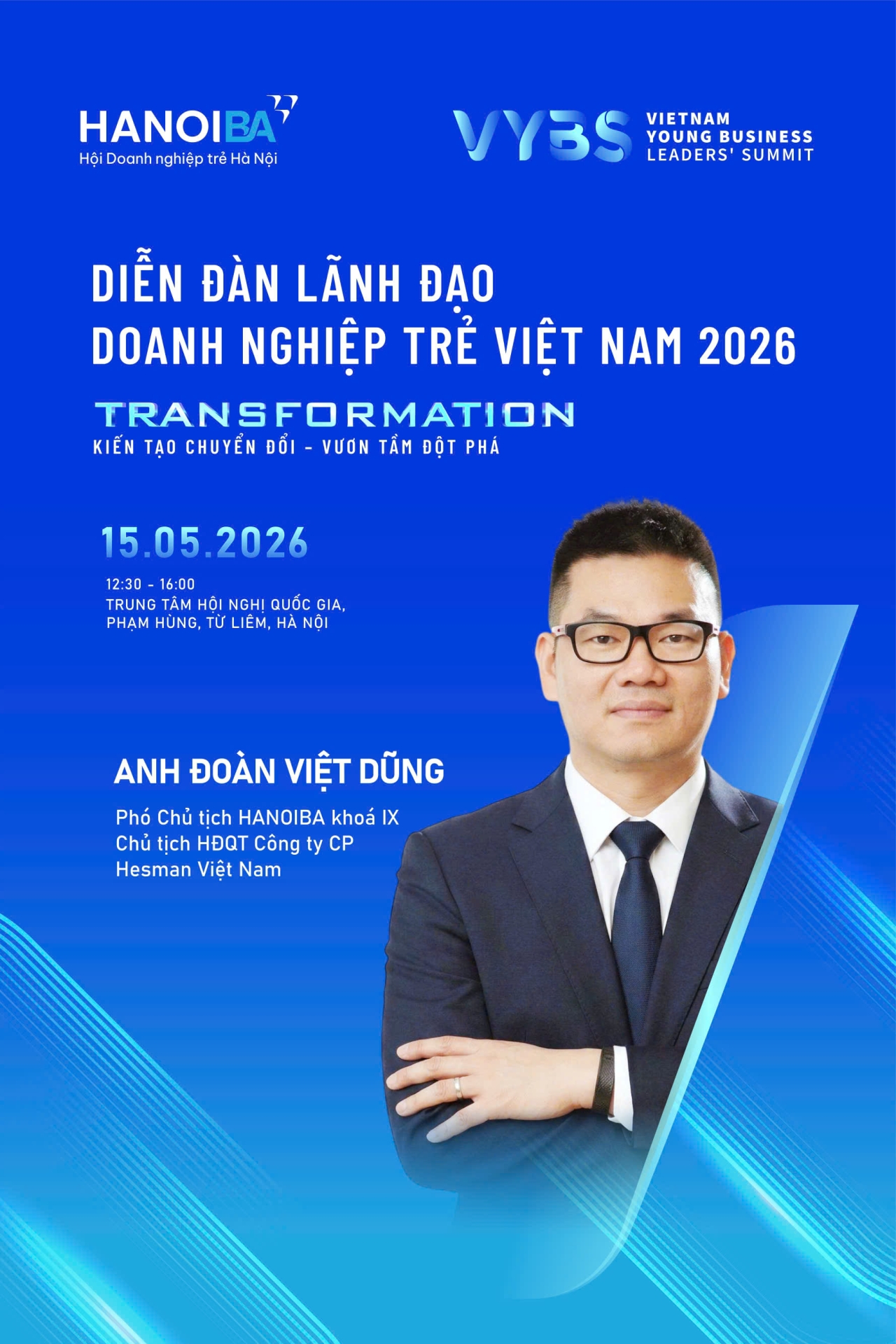 DIỄN ĐÀN VYBS: TRANSFORMATION ĐỐI THOẠI CÙNG NHỮNG DOANH NHÂN ĐÃ ĐI QUA CHUYỂN ĐỔI