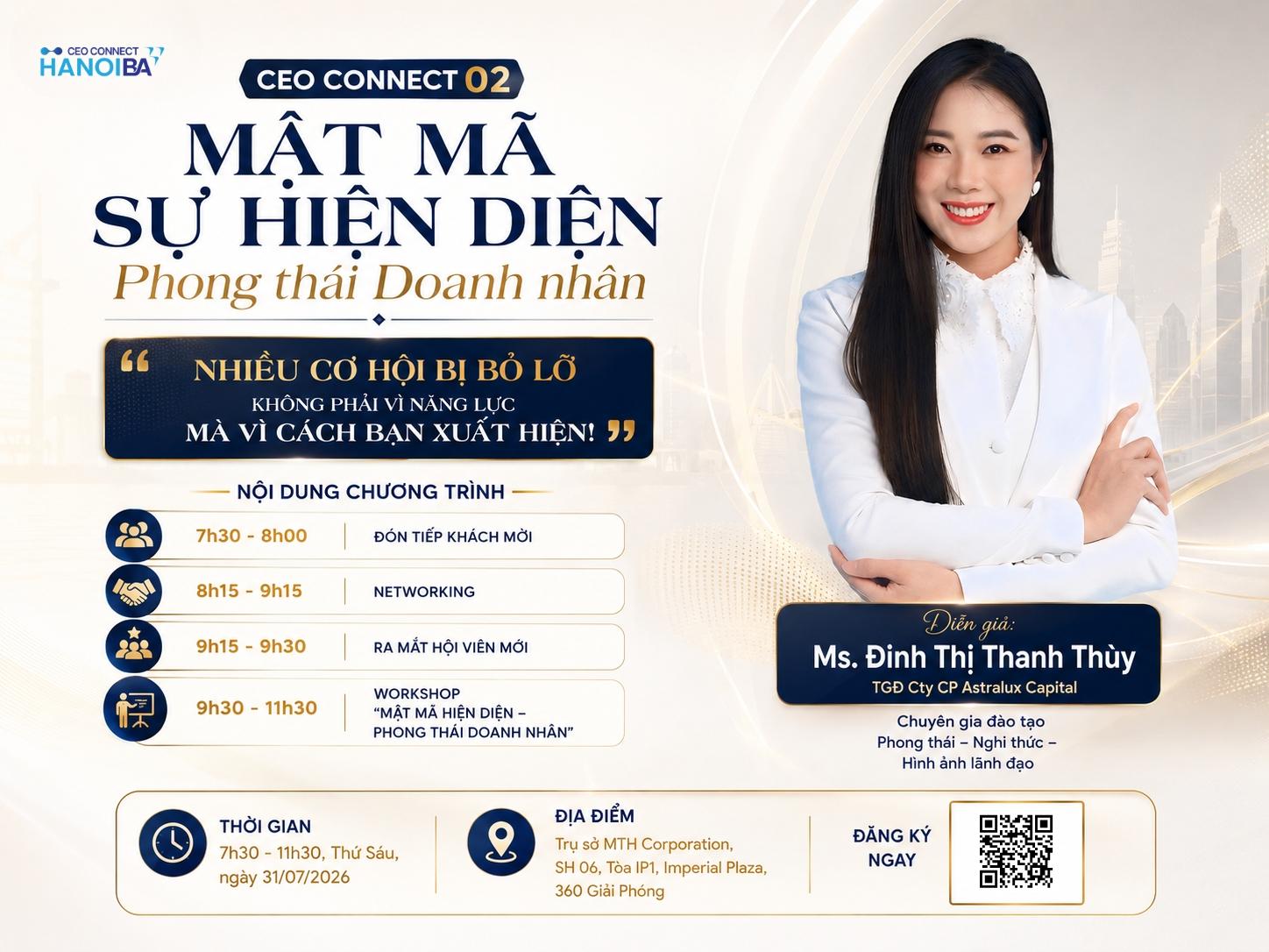 CEO CONNECT 02 – MẬT MÃ SỰ HIỆN DIỆN