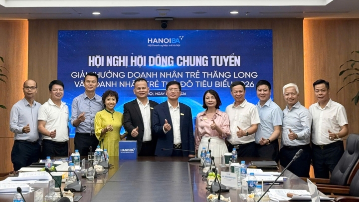 HỘI NGHỊ HỘI ĐỒNG CHUNG TUYỂN GIẢI THƯỞNG DOANH NHÂN TRẺ THĂNG LONG VÀ DOANH NHÂN TRẺ THỦ ĐÔ TIÊU BIỂU 2026