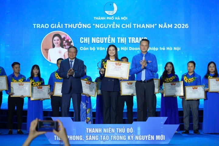 HANOIBA THAM DỰ LỄ KỶ NIỆM 70 NĂM NGÀY TRUYỀN THỐNG HỘI LIÊN HIỆP THANH NIÊN VIỆT NAM
