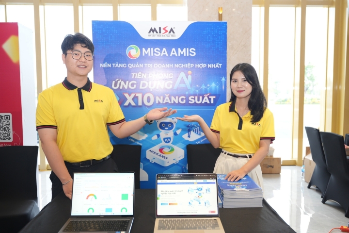 MISA KẾT NỐI GIAO THƯƠNG SÔI NỔI TẠI CHƯƠNG TRÌNH TẾT DOANH NHÂN TRẺ 2025