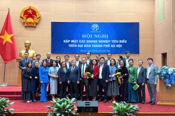 HANOIBA THAM DỰ HỘI NGHỊ GẶP MẶT CÁC DOANH NGHIỆP TIÊU BIỂU TRÊN ĐỊA BÀN THÀNH PHỐ HÀ NỘI