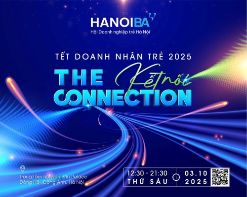 SỰ KIỆN LỚN NHẤT NĂM CỦA HANOIBA CHÍNH THỨC TRỞ LẠI - TẾT DOANH NHÂN TRẺ 2025: THE CONNECTION - KẾT NỐI