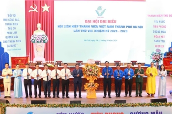 ĐOÀN ĐẠI BIỂU HỘI DOANH NGHIỆP TRẺ HÀ NỘI THAM DỰ ĐẠI HỘI ĐẠI BIỂU HỘI LHTN VIỆT NAM THÀNH PHỐ HÀ NỘI VIII, NHIỆM KỲ 2024 - 2029