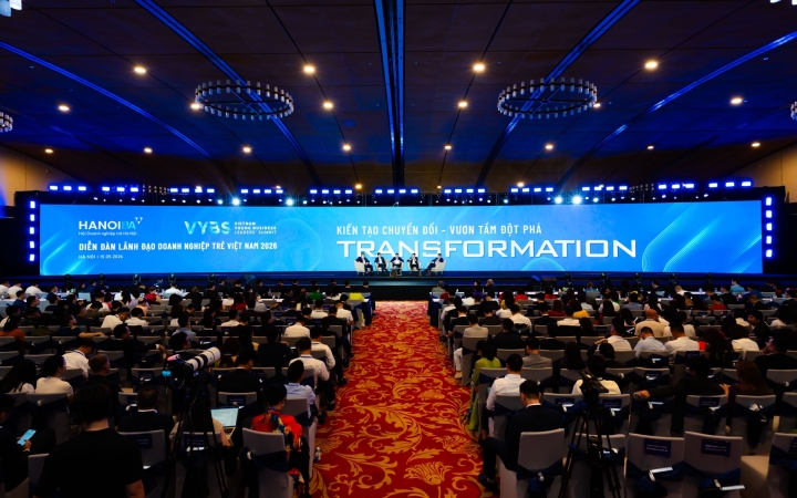 DIỄN ĐÀN LÃNH ĐẠO DOANH NGHIỆP TRẺ VIỆT NAM 2026 - VYBS: TRANSFOMATION KIẾN TẠO CHUYỂN ĐỔI - VƯƠN TẦM ĐỘT PHÁ