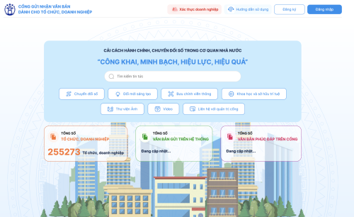 Hà Nội triển khai hệ thống chuyển nhận văn bản điện tử dùng chung với doanh nghiệp