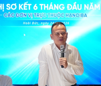 HANOIBA TỔ CHỨC HỘI NGHỊ SƠ KẾT HOẠT ĐỘNG 6 THÁNG ĐẦU NĂM 2026 CÁC ĐƠN VỊ TRỰC THUỘC