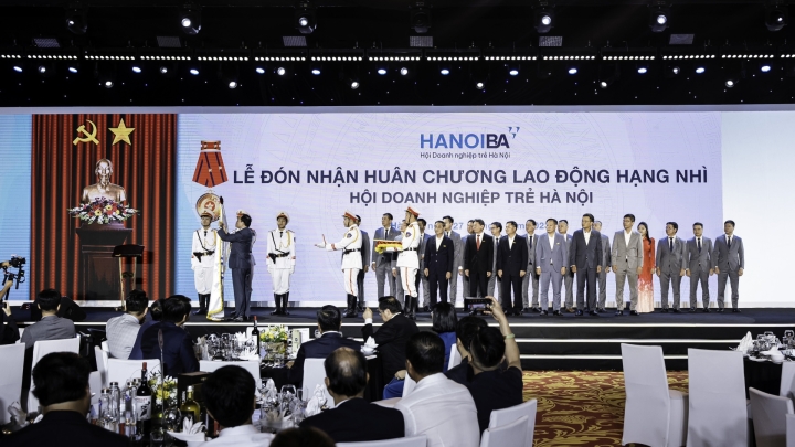 Hội Doanh nghiệp trẻ Hà Nội: 30 Năm Phát Triển và Vinh Quang Đón Nhận Huân chương Lao động Hạng Nhì