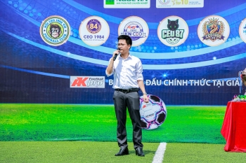 KHAI MẠC THÀNH CÔNG GIẢI BÓNG ĐÁ VÔ ĐỊCH CÁC CLB HANOIBA 2025