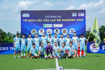 KHAI MẠC THÀNH CÔNG GIẢI BÓNG ĐÁ VÔ ĐỊCH CÁC CLB HANOIBA 2025