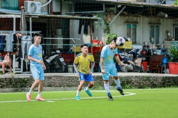 KHAI MẠC THÀNH CÔNG GIẢI BÓNG ĐÁ VÔ ĐỊCH CÁC CLB HANOIBA 2025